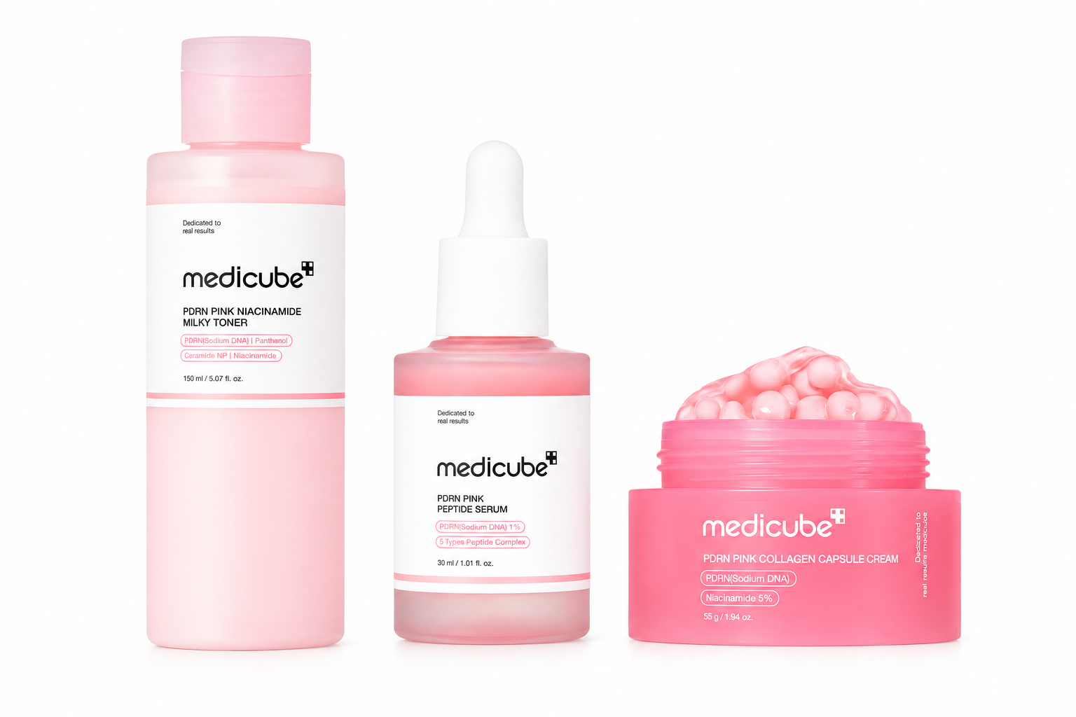 Medicube – Kit PDRN Pink Glow Routine