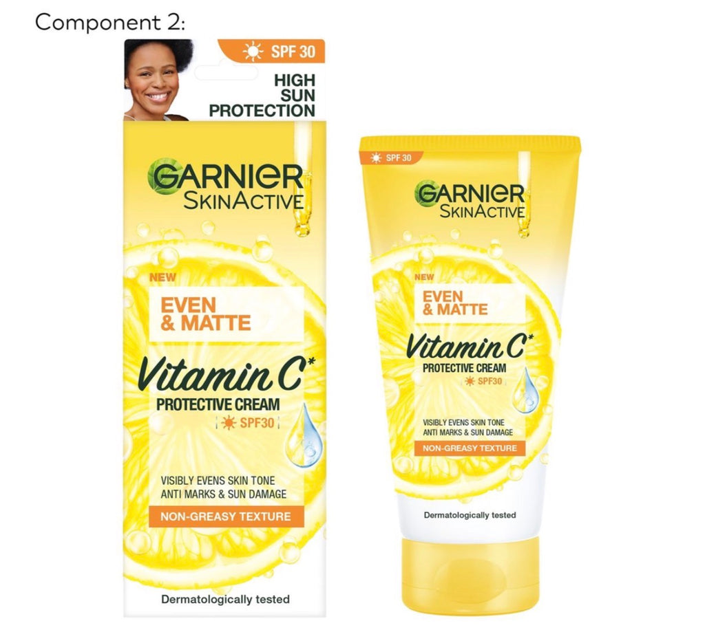 Garnier – Kit Even & Matte Vitamina C