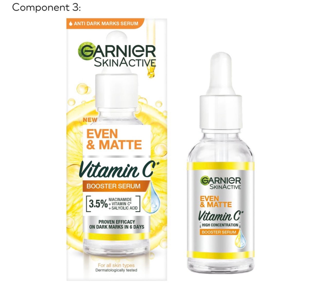 Garnier – Kit Even & Matte Vitamina C