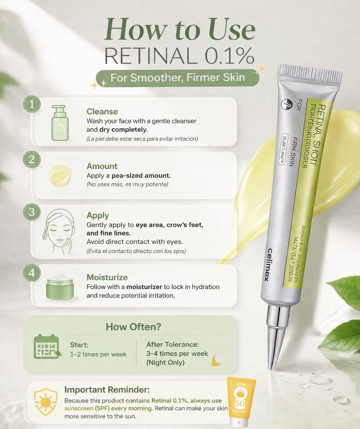 Celimax - The Vita A Retinal Shot Tightening Booster