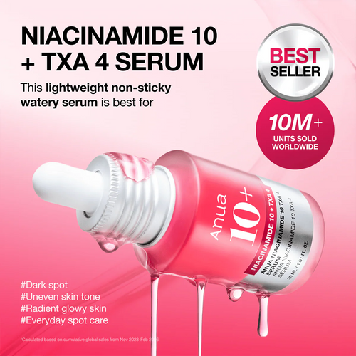 Anua - Niacinamide 10% + TXA 4% Serum