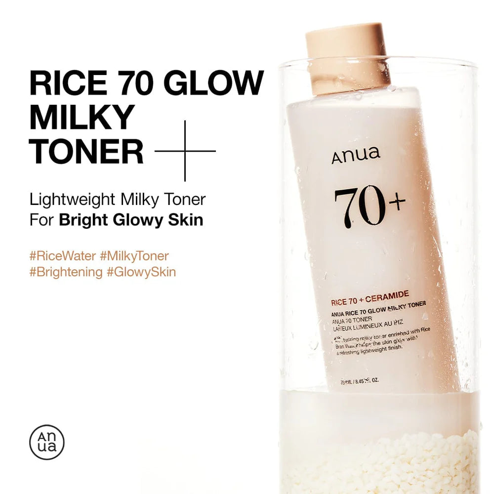 Anua - Rice 70% Glow Milky Toner 250ml