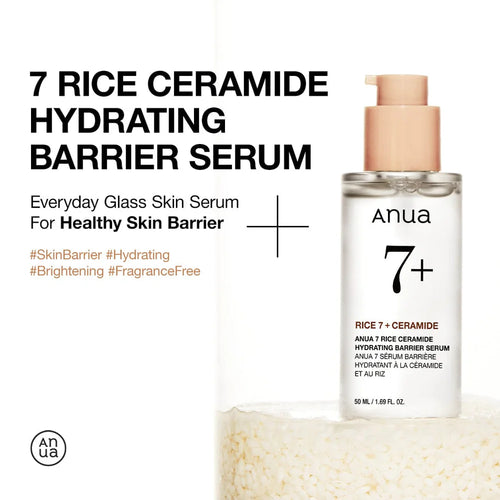 Anua - 7% Rice Ceramide Hydrating Barrier Serum 50ml