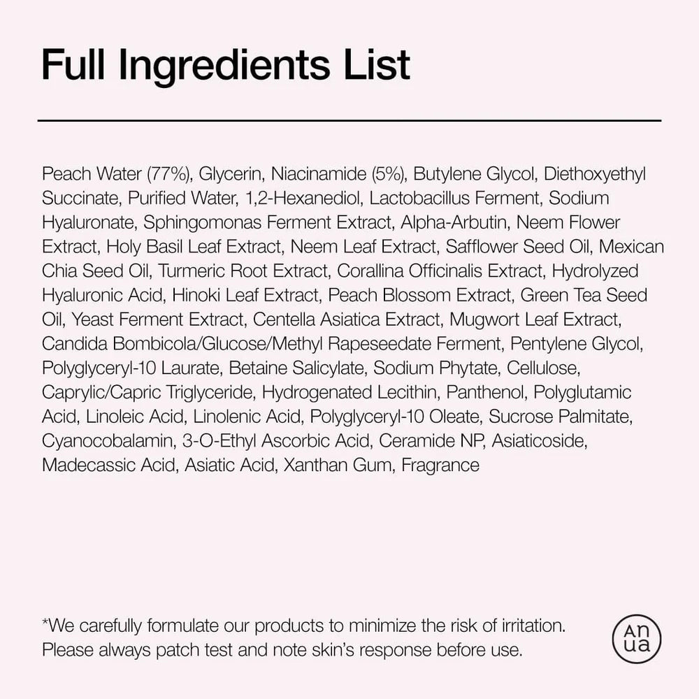 Anua – Peach 77%  Niacin Serum