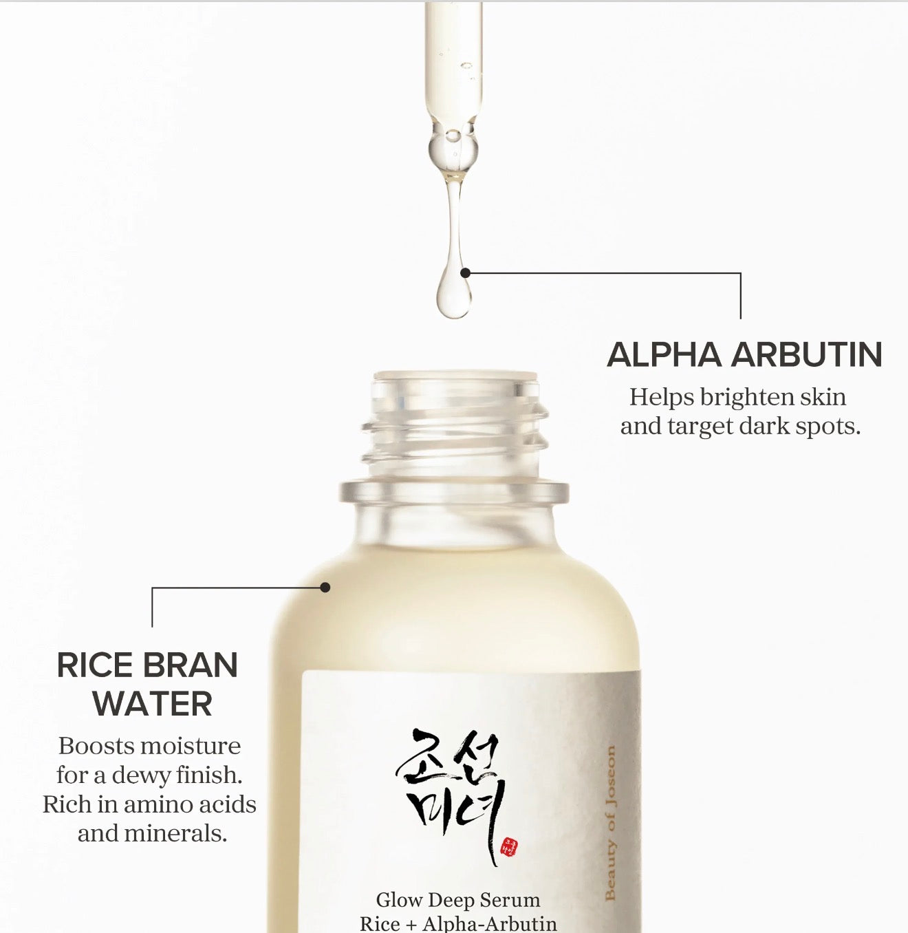 Beauty of Joseon - Glow Deep Serum: Rice + Alpha Arbutin