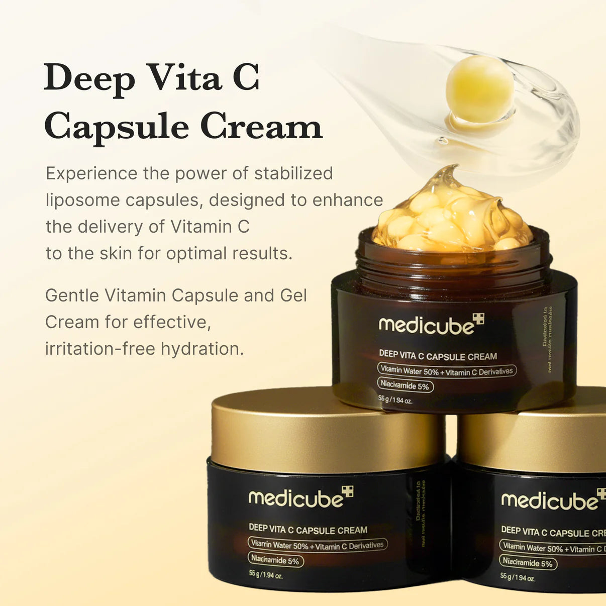 Medicube – Deep Vita C Capsule Cream