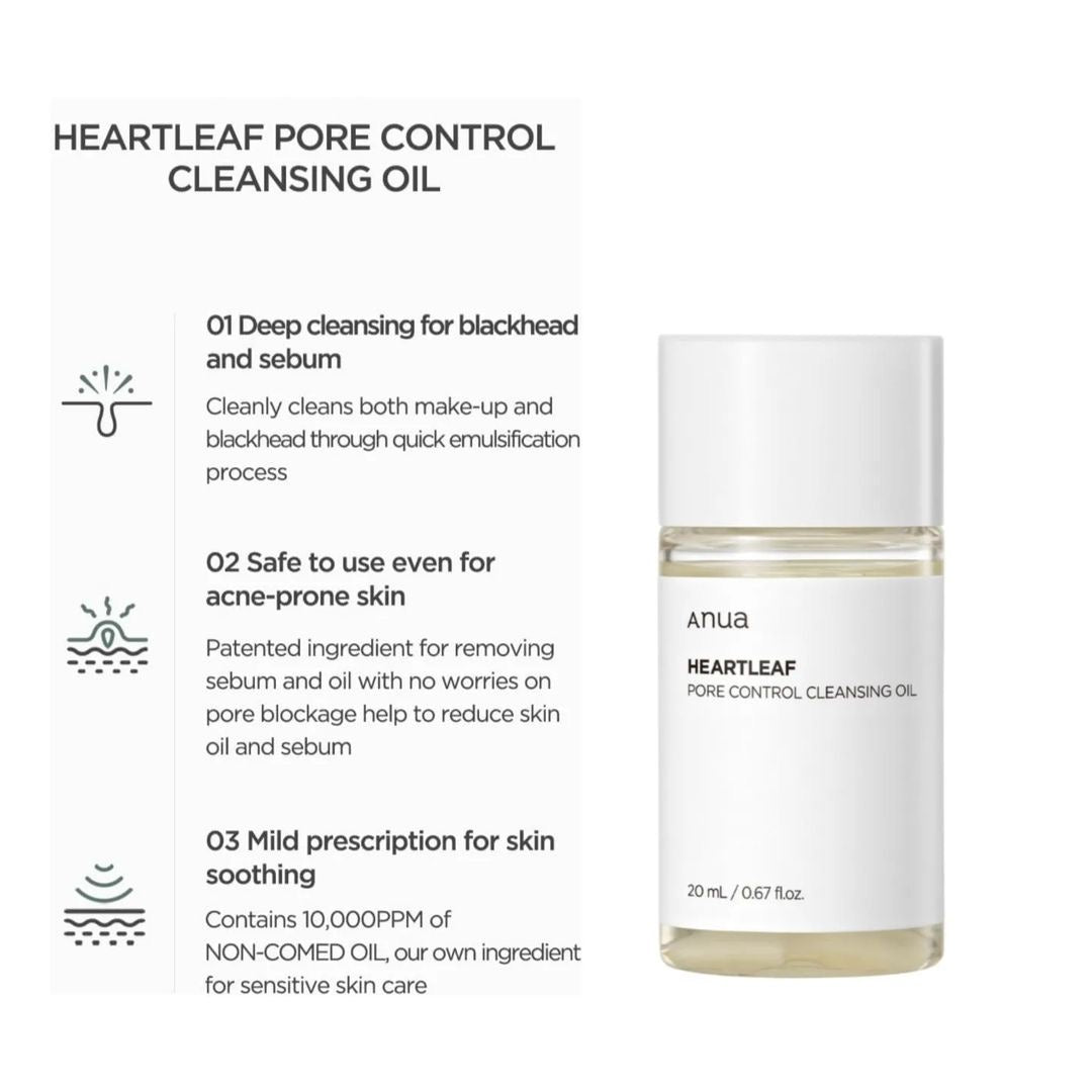 Anua - Heartleaf Pore Control Cleansing Oil 20ml