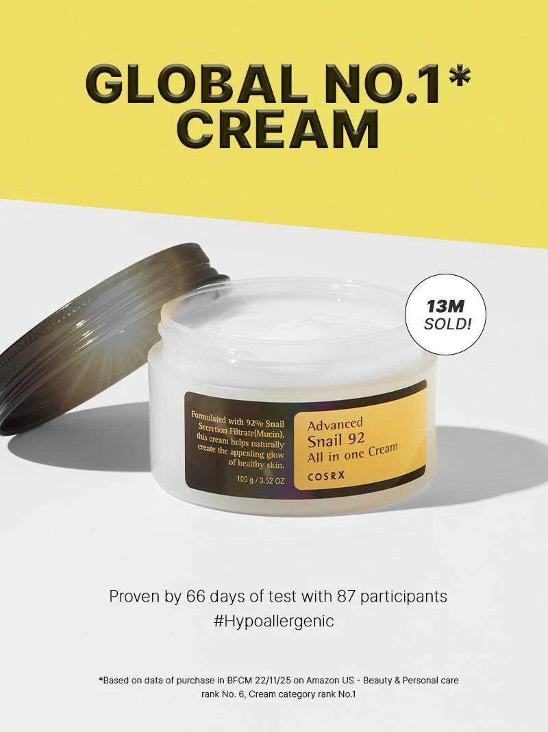 COSRX - Advanced Snail 92 All In One Cream 100g