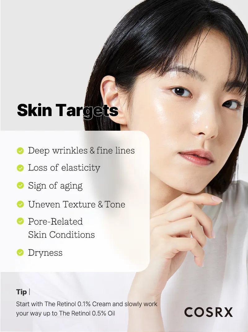 COSRX - The Retinol 0.1 Super Vitamin E + Panthenol 20ml