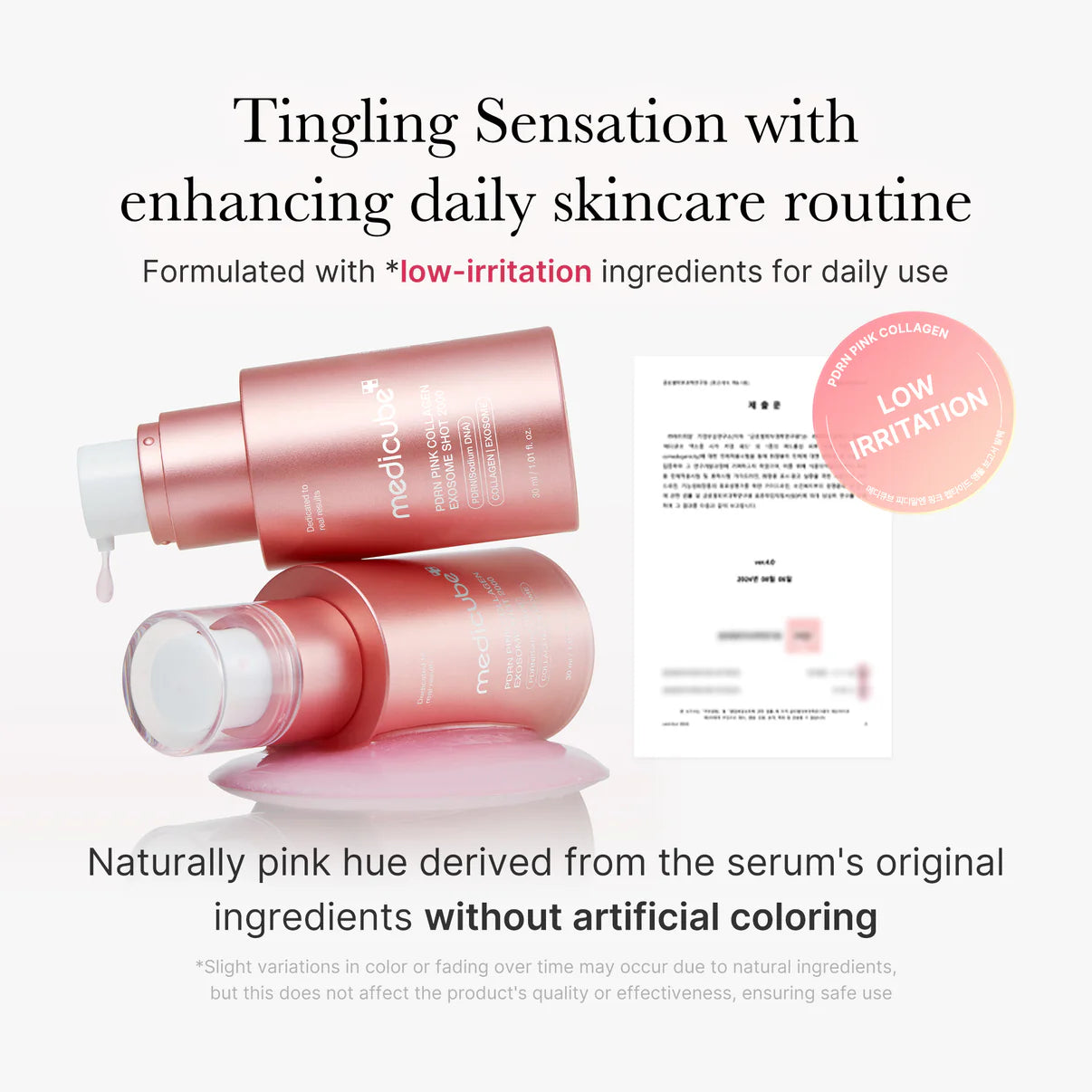 Medicube – PDRN Pink Collagen Exosome Shot Serum 2000