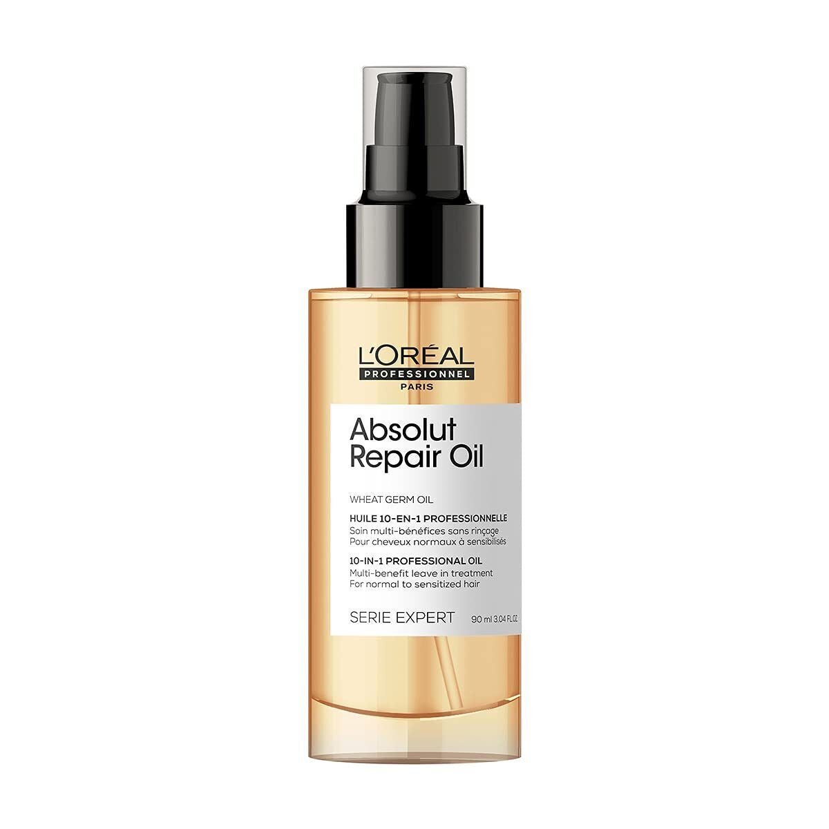 L'Oréal Professionnel Paris – Absolut Repair 10-in-1 Leave-In Hair Oil for Damaged Hair 90ml